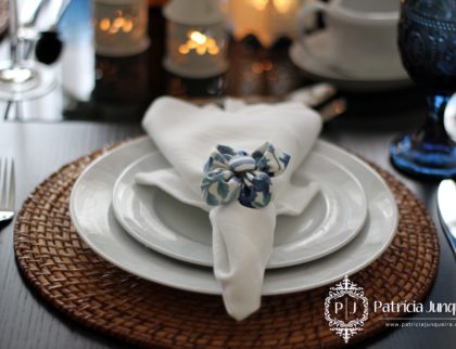 curso decoração de mesa posta na prática por Patricia Junqueira